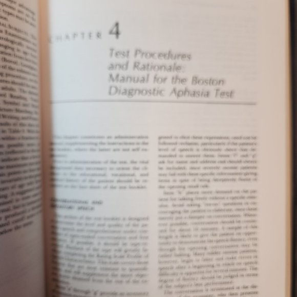 Assessment of Aphasia and Related Disorders 2nd Ed. by Harold Goodglass, Ph.D. - Picture 16 of 16